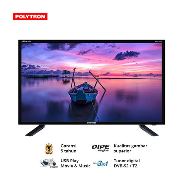 Polytron LED TV DIGITAL 32" - 32S1503